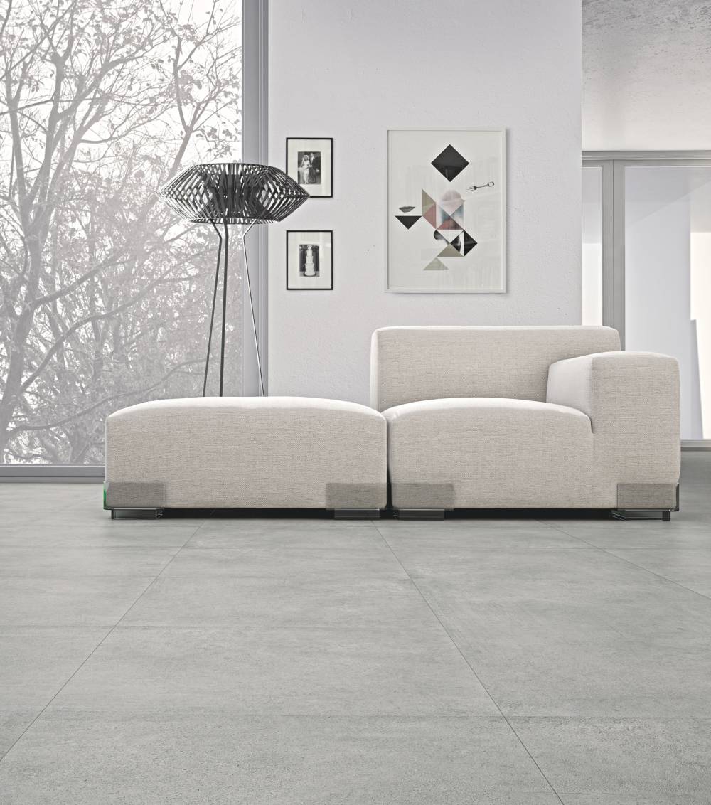 Serie Cemento Colore Grigio Rasato Cassero