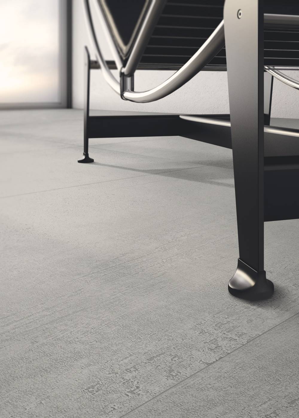 Serie Cemento Colore Grigio Rasato